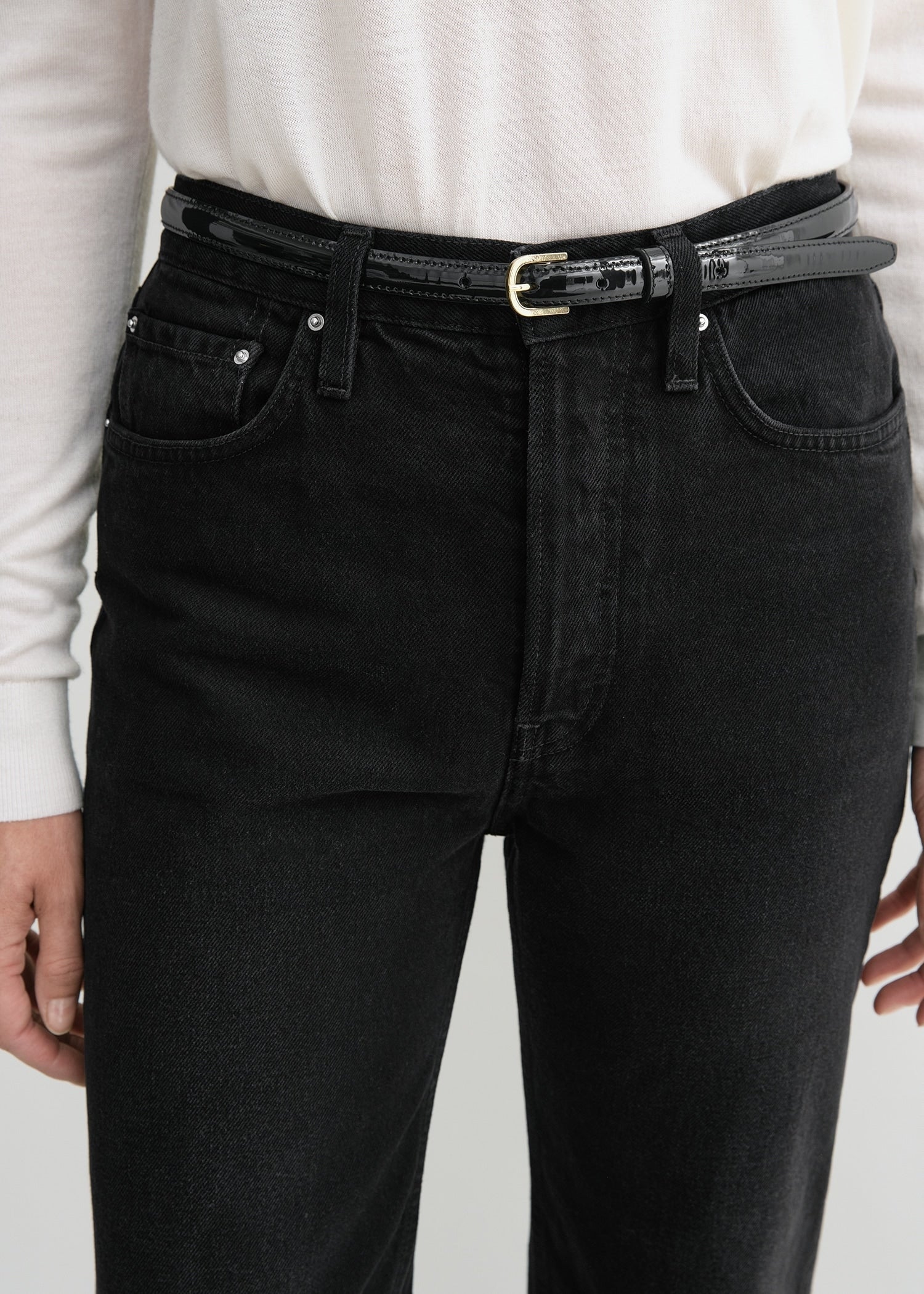 Classic cut denim black 5 Classic cut denim black