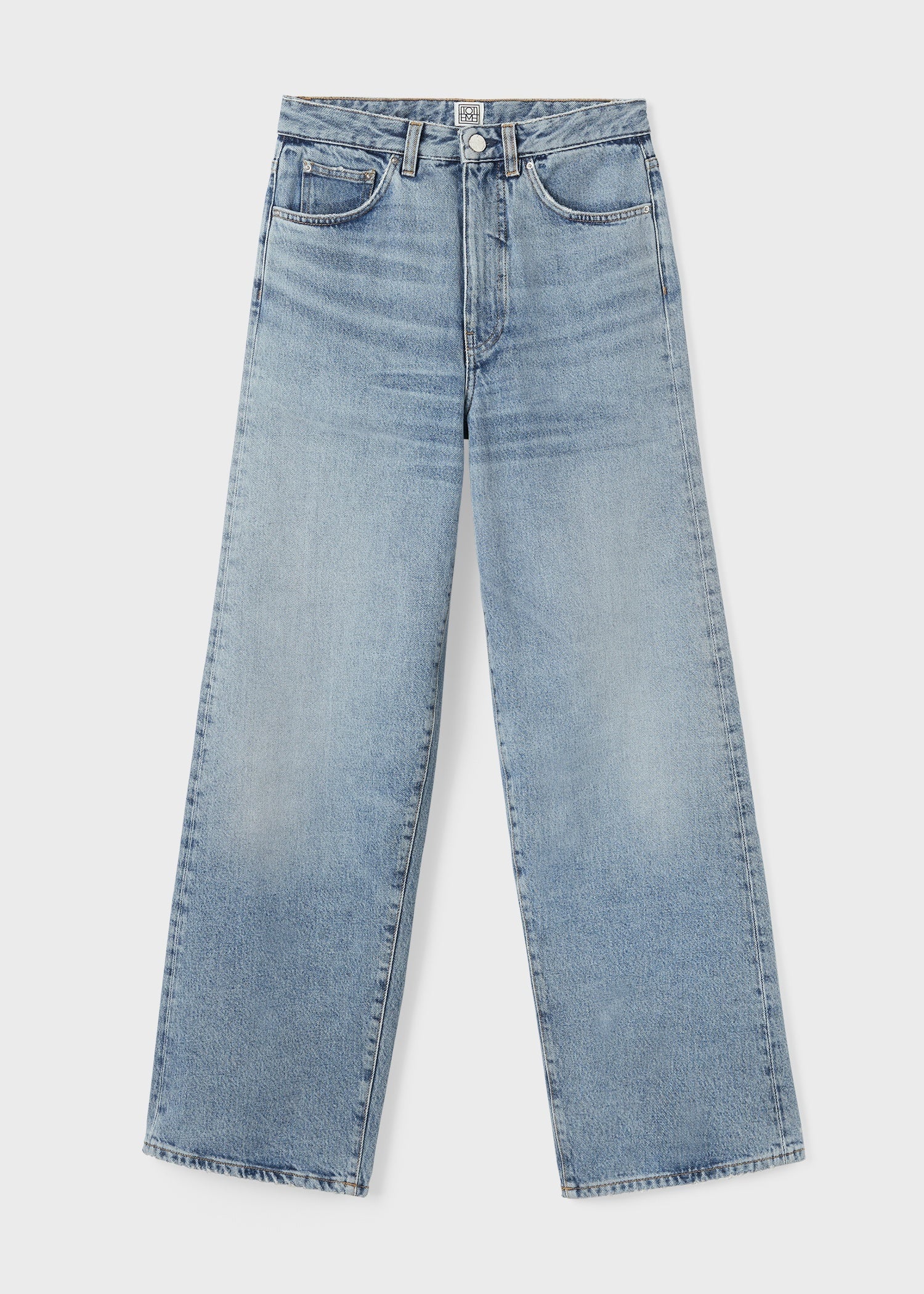 Flare fit denim worn blue 8 Flare fit denim worn blue
