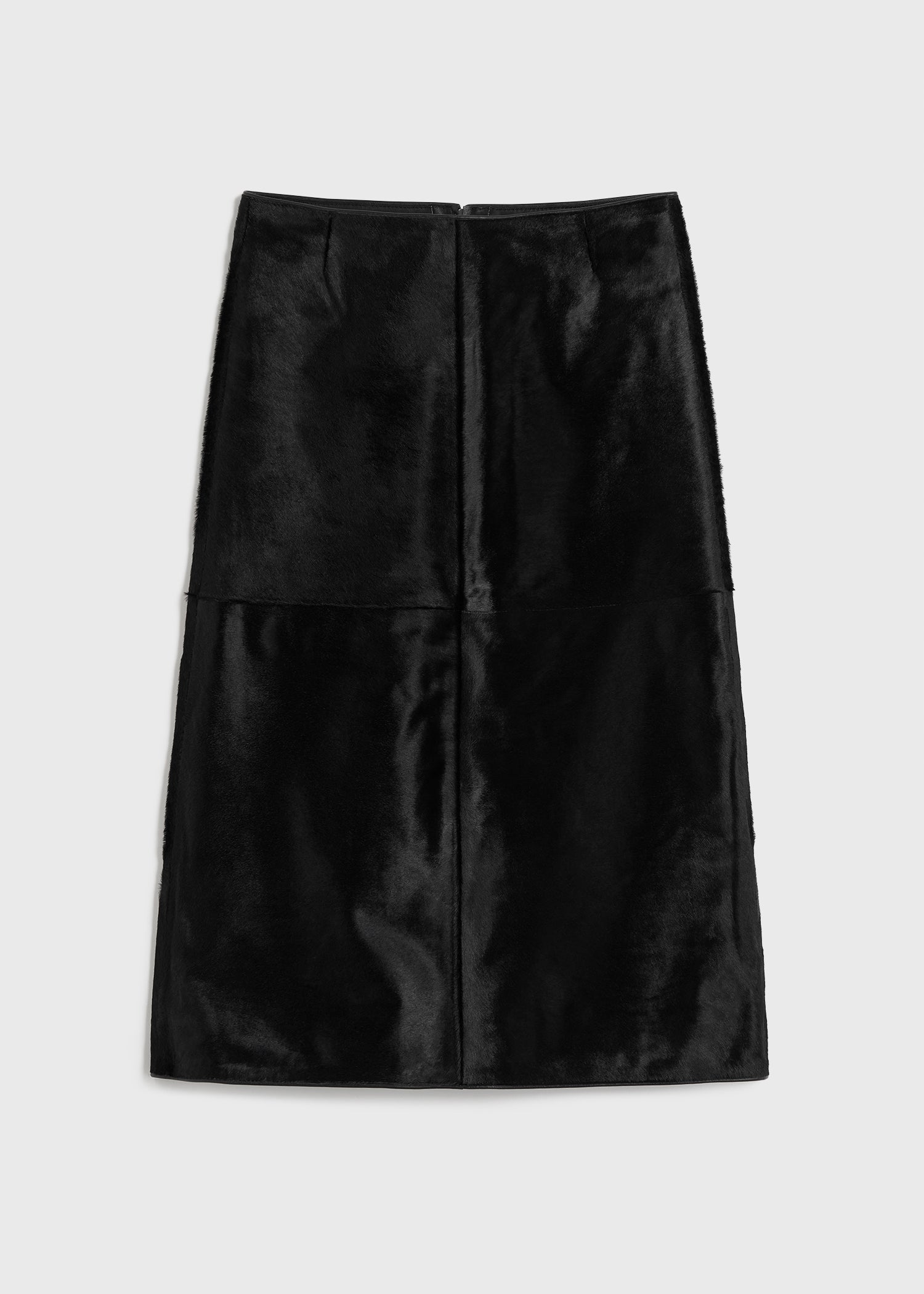 Pony hair skirt black 6 Pony hair skirt black
