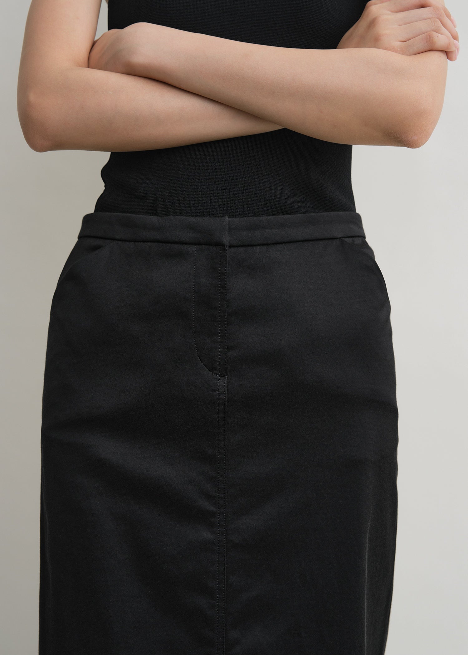 Straight skirt black 5 Straight skirt black