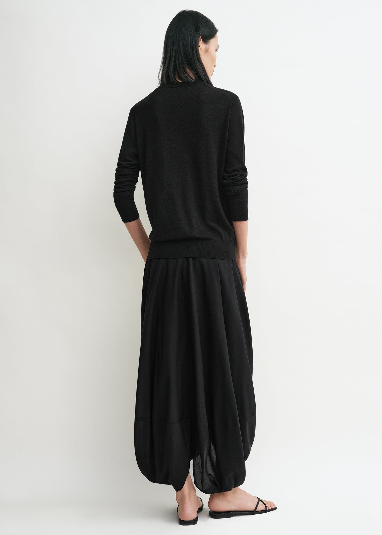 Cocoon skirt black 4 Cocoon skirt black