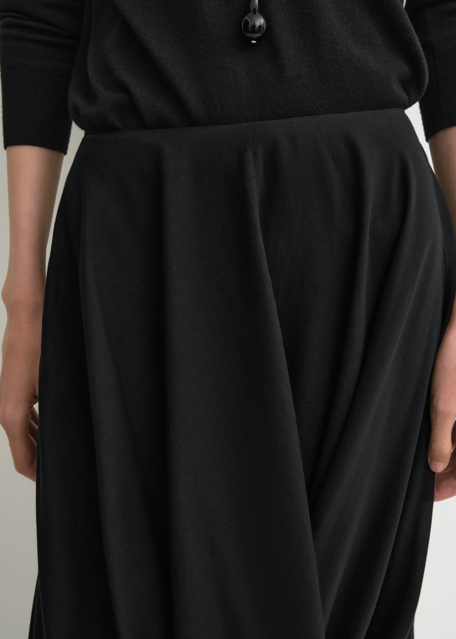 Cocoon skirt black 6 Cocoon skirt black